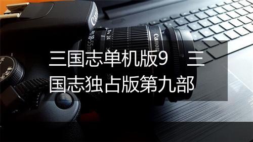 三国志单机版9 三国志独占版第九部